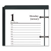 Economy Daily Desk Calendar Refill, 3.5 x 6, White Sheets, 12-Month (Jan To Dec): 2026
