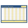 100% Recycled All-Purpose/Vacation Planner, 12-Month Planning/Scheduling Calendar, 36" x 24", Multicolor Surface