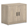 10500 Series Storage Cabinet With Doors, Two Shelves, 36" x 20" x 29.5", Kingswood Walnut