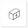 10500 Series Storage Cabinet With Doors, Two Shelves, 36" x 20" x 29.5", Pinnacle