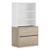10500 Series Lateral File, 2 Legal/Letter-Size File Drawers, Kingswood Walnut, 36" x 20" x 29.5"