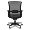 Convergence Mid-Back Task Chair, Synchro-Tilt And Seat Glide, Supports Up To 275 Lb, Navy Seat, Black Back/Base
