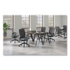Flexion Mesh Back Task Chair, Supports Up To 300 Lb, 14.81" To 19.7" Seat Height, Black/Basalt