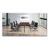 Flexion Mesh Back Task Chair, Supports Up To 300 Lb, 14.81" To 19.7" Seat Height, Black/Basalt