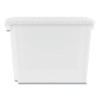 Flagship Storage Bins, 1 Section, 12.75" x 16" x 12", Translucent White