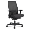 Endorse Mesh Mid-Back Work Chair, Supports Up To 300 Lb, 17.5" To 21.75" Seat Height, Black