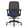 Nucleus Series Recharge Task Chair, Up To 300Lb, 16.63" To 21.13" Seat Ht, Navy Seat, Black Back/Base