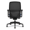 Nucleus Series Recharge Task Chair, Up To 300Lb, 16.63" To 21.13" Seat Ht, Navy Seat, Black Back/Base