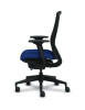 Nucleus Series Recharge Task Chair, Up To 300Lb, 16.63" To 21.13" Seat Ht, Navy Seat, Black Back/Base