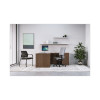 Mod Return Shell, Reversible (Left Or Right), 48w x 24d x 29h, Sepia Walnut