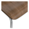 Ruck Laminate Chair, Supports Up To 300 Lb, 18" Seat Height, Pinnacle Seat/Back, Silver Base