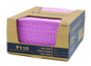 Choice Counter Foodservice Wiper, 1-Ply, 12 x 21, Pink/White, 200/Carton