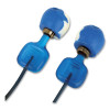 Trustfit Trak Metal Detectable Reusable Corded Foam Earplugs, 29 Db Nrr, One Size Fits Most, White/Blue Pods, 1,000/Carton