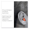 X-Treme Uncorded Disposable Earplugs, 32 Db Nrr, One Size Fits Most, Orange Bullet Plugs, 2,000/Carton
