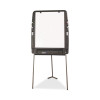 Ingenuity Portable Flipchart Easel With Dry Erase Surface, 35" x 30", White Surface, Charcoal Gray Polyethylene Frame