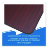 Officeworks Commercial Wood-Laminate Folding Table, Rectangular, 72" x 30" x 29", Mahogany