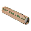 Tubular Coin Wrappers, Dimes, Green/Kraft, 1,000/Pack