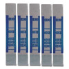 Color-Coded Kraft Currency Straps, Self-Adhesive, Ones, $100 Strap, Blue/White, 1,000/Pack