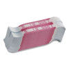 Color-Coded Kraft Currency Straps, Self-Adhesive, Ones, $250 Strap, Pink/White, 1,000/Pack
