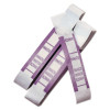 Color-Coded Kraft Currency Straps, Self-Adhesive, Twenties, $2,000 Strap, Violet/White, 1,000/Pack