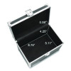 Locking Index Card File, Holds 550 5 X 8 Cards, 8.75 X 5.5 X 5.75, Black