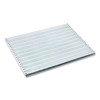 Continuous Feed Computer Paper, 1-Part, 18 Lb Bond Weight, 11 x 14.88, White/Green Bar, 3,100/Carton