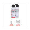 Compressed Air Duster Cleaner, 10 Oz Can, 2/Pack