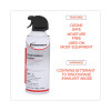 Compressed Air Duster Cleaner, 10 Oz Can, 2/Pack