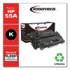Remanufactured Black Toner, Replacement For 55A (Ce255A), 6,000 Page-Yield