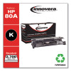 Remanufactured Black Toner, Replacement For 80A (Cf280A), 2,700 Page-Yield