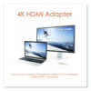 Usb-C To Hdmi Adapter, 5.71", Silver/White