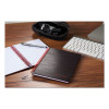 Hardcover Twinwire Notebooks, Scribzee Compatible, 1-Subject, Wide/Legal Rule, Black/Red Cover, (70) 9.88 x 6.88 Sheets