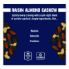 Fresh Harvest Trail Mix, Raisin Almond Cashew, 4.5 Oz Bag, 12/Box
