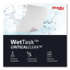Critical Clean Wipers For Bleach, Disinfectants, Sanitizers Wettask Customizable Wet Wiping System, w/Bucket,140/Roll, 6/Ct