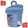 Wettask Customizable Wet Wiping System, 3.5 Gal, Blue, 2/Carton