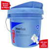 Wettask Customizable Wet Wiping System, 3.5 Gal, Blue, 2/Carton