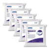 W4 Critical Task Wipers, Flat Double Bag, 3-Ply, 9 x 9, Unscented, White, 100/Bag, 5 Bags/Carton