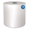 Pro Hard Roll Paper Towels With Absorbency Pockets For Scott Pro Dispenser, Gray Core Only, 1-Ply, 7.5" x 900 Ft, 6 Rolls/Ct