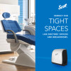Slimroll Manual Towel Dispenser, 12.65 x 13.02 x 7.18, White