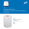 Slimroll Manual Towel Dispenser, 12.65 x 13.02 x 7.18, White