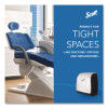 Slimroll Manual Towel Dispenser, 12.65 x 13.02 x 7.18, White