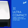 Slimroll Electronic Towel Dispenser, 12.35 x 7.25 x 11.8, White/Black
