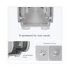 Icon Coreless Standard Roll Toilet Paper Dispenser, 7.18 x 13.37 x 7.06, Silver Mosaic