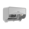 Icon Coreless Standard Roll Toilet Paper Dispenser, 8.43 x 13 x 7.25, Silver Mosaic