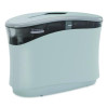 Countertop Folded Towel Dispenser, 13.3 x 5.2 x 9, Gray