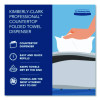 Countertop Folded Towel Dispenser, 13.3 x 5.2 x 9, Gray