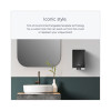 Icon Automatic Soap And Sanitizer Dispenser, 1.2 L, 8.06 x 14.18 x 4.75, Black Mosaic