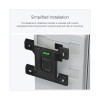 Icon Automatic Soap And Sanitizer Dispenser, 1.2 L, 8.06 x 14.18 x 4.75, Black Mosaic