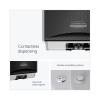 Icon Automatic Soap And Sanitizer Dispenser, 1.2 L, 8.06 x 14.18 x 4.75, Black Mosaic