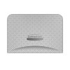 Icon Faceplate For Coreless Standard Roll Toilet Paper Dispenser, 4.25 x 6 x 1.5, Silver Mosaic